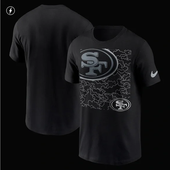 NEW NFL Shop Rflctv San Francisco 49Ers Tee - Size Large “RARE”! - Picture 2 of 8